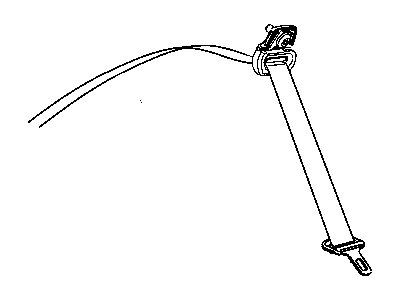 2005 Dodge Magnum Seat Belt - 1AJ791DVAB