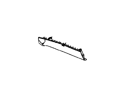 Dodge 5GZ86XT5AA MOLDING Upper