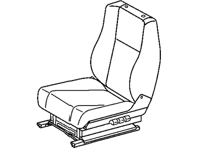 Dodge 5133276AA BACK Front Seat