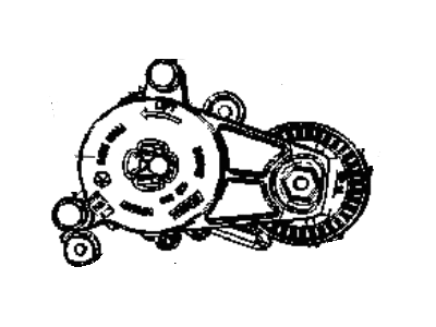 Jeep Compass Belt Tensioner - 4891659AA