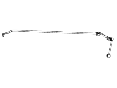 Jeep Wrangler Sway Bar Kit - 68412192AA