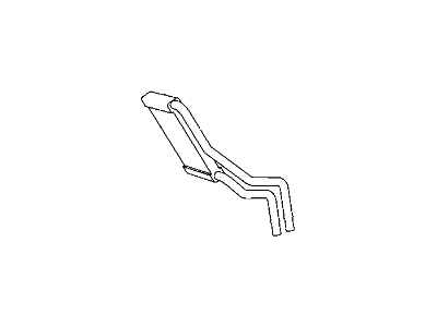 Mopar 68089097AA Heater Core, Rear