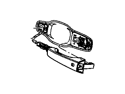 Dodge Journey Door Handle - 1RH64JSCAE