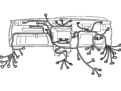 Jeep 68038774AC WIRING Instrument Panel