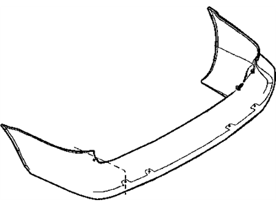 Chrysler Voyager Bumper - SH27ABVAA