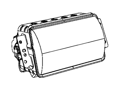 Dodge 68045027AE AIR BAG Passenger