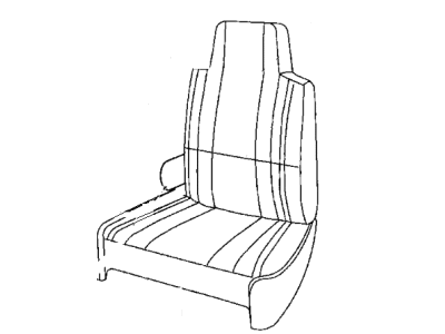 Mopar ME151C3 Cover Front Seat Cushion