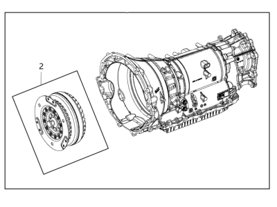 Ram Torque Converter - 68283312AA