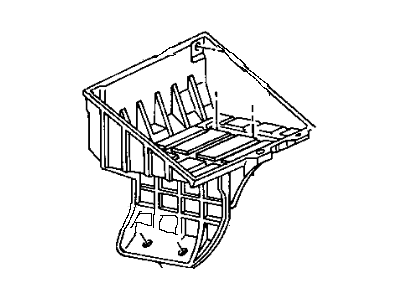 Dodge 55275127AE TRAY Battery