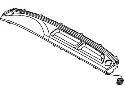 Dodge 5GM70XDVAB PANEL Instrument Upper