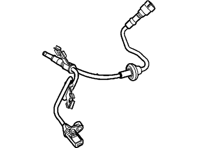 Mopar 56029339AB Sensor Anti-Lock Brakes