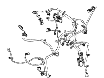 Ram 68232788AA WIRING Engine