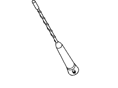 Dodge 5091100AA MAST Antenna