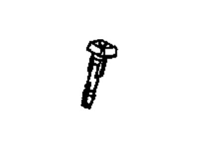 Chrysler MR789325 GUIDE Front Seat Headrest