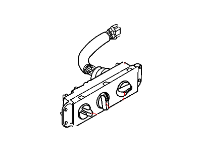 Jeep 55037611AA CONTROL A/C And Heater