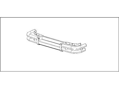 Jeep 82209913AD BUMPER KIT Tubular-Rear