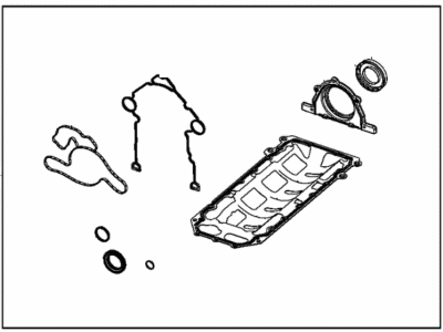 Dodge 68223391AA GASKET KIT Engine Lower