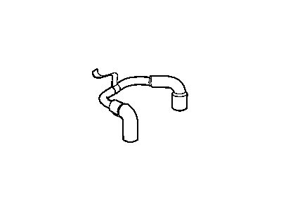 2004 Dodge Ram 1500 Crankcase Breather Hose - 52110237AC