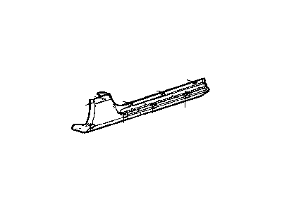 Chrysler UB11ABVAA CLADDING Rear Sill
