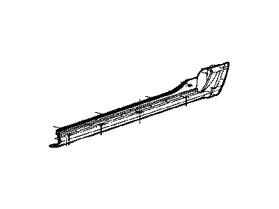 Chrysler UB08ABVAC CLADDING Front Sill