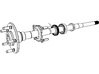 Jeep 68003287AA STUD Wheel