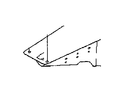 Chrysler 4724931AC SUPPORT Battery Tray