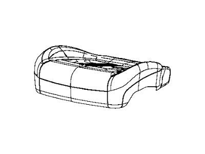 Mopar 5SJ96DX9AC Cover Front Seat Cushion