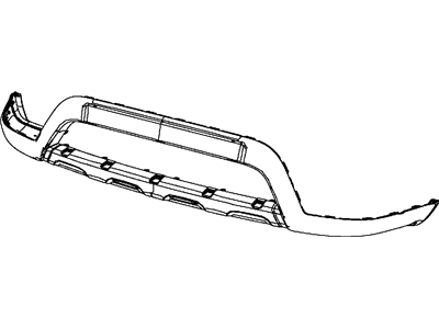Dodge Journey Bumper - 68088688AA