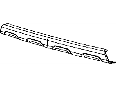 Dodge 55001049AA APPLIQUE Fascia
