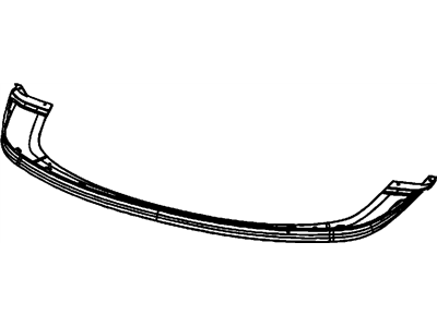 Dodge 5178283AE EXTENSION Front Fascia