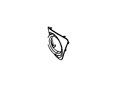 Dodge 68079851AB BEZEL Fog Lamp