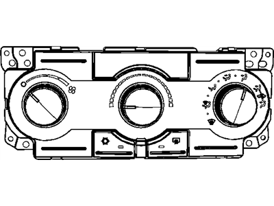 Jeep 55037979AF CONTROL A/C And Heater