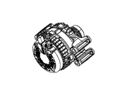 Jeep Wrangler Alternator - 68297398AB