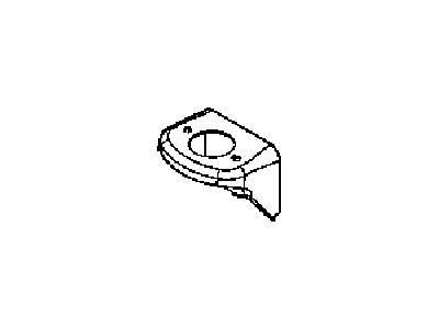 Jeep 68026086AA BRACKET A-Pillar
