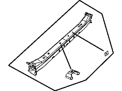 Jeep 68003493AC CROSSMEMBER Rear Frame
