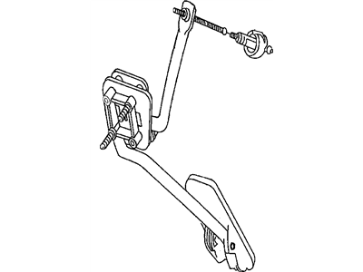 Dodge 4287736 RETAINER Throttle Cable