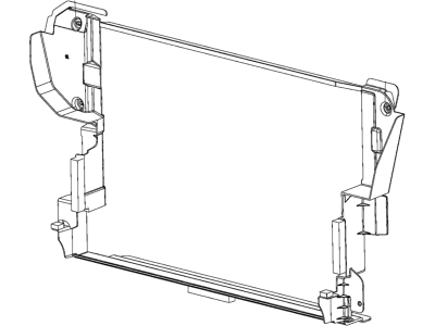 Ram 57008664AA SHIELD Radiator Includes Foam Seal