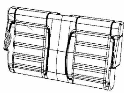 Jeep 5YT57XDBAA COVER Rear Seat Back