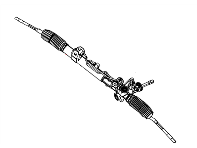 Jeep R5154517AC GEAR Rack and Pinion