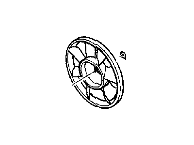 Chrysler Engine Cooling Fan - 5019291AA
