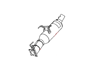 Ram 68288930AA CONVERTER Catalytic SCR With Ammonia Trap