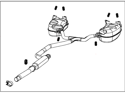 Dodge Journey Muffler - 5147032AF