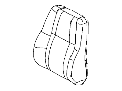 Jeep 1PP96XDVAA COVER Front Seat Back