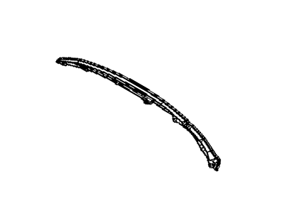 2012 Ram 2500 Weather Strip - 55372703AD