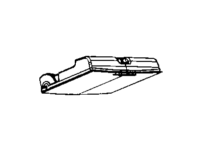 Dodge 1KL96DW1AA DOOR Storage Bin Includes Gears
