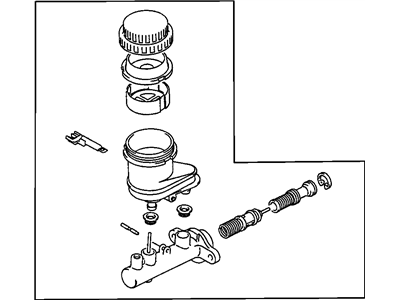 2004 Chrysler Sebring Brake Master Cylinder - MR475973