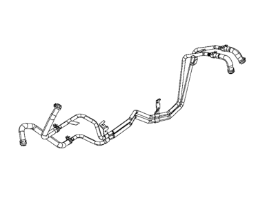 Ram 68268583AB HOSE AND TUBE Heater Supply And Return