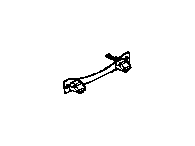 Jeep 5288487AC BRACKET License Plate