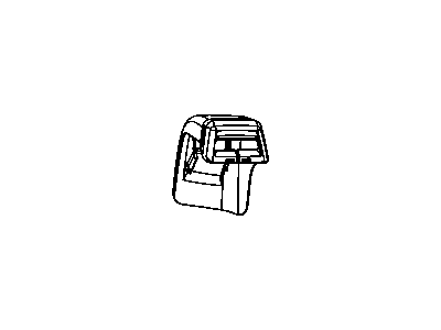 Chrysler 1HM101DBAC COVER Seat Belt