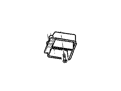 Mopar 55055978AA Adapter, Lower